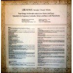 Helmuth Rilling - J. Brahms Secular Choral Works (LP)