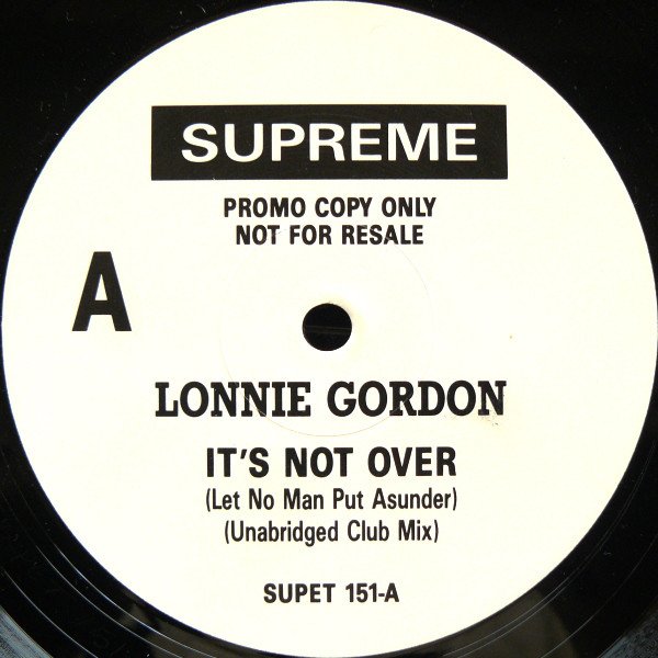 Lonnie Gordon - It's Not Over (Let No Man Put Asunder) (12