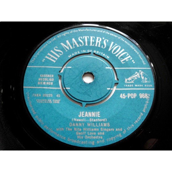 Danny Williams - Jeannie / It Might As Well Be Spring (7