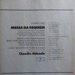 Verdi*, Claudio Abbado, Katia Ricciarelli, Shirley Verrett, Placido Domingo, Nicolai Ghiaurov, Coro* E Orchestra Del Teatro Alla Scala, Romano Gandolfi - Requiem (2xLP + Box)