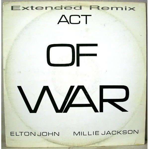 Elton John / Millie Jackson - Act Of War (12