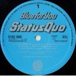 Status Quo - Blue For You (LP, Album, Gat)