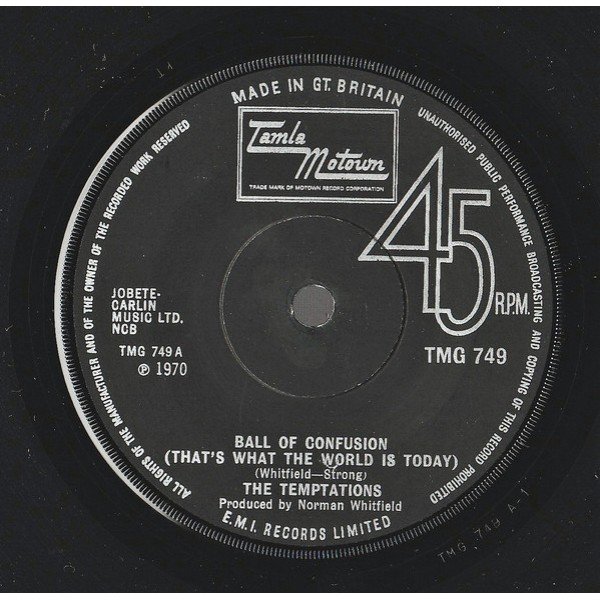 The Temptations - Ball Of Confusion (That's What The World Is Today) (7