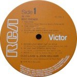 Cleo Laine and John Williams (7) - Best Friends (LP, Album)