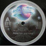 Pointer Sisters - I Need You (12