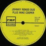 Johnny Rondo Duo Plus Mike Cooper - Johnny Rondo Duo David Holland/Lol Coxhill Plus Mike Cooper (LP)