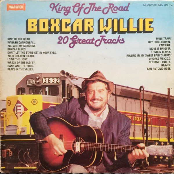 Boxcar Willie - King Of The Road  (LP, Comp)