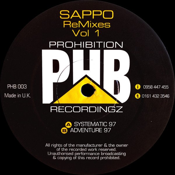 Sappo* - ReMixes Vol 1 (12