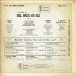 Kenny Ball And His Jazzmen, Chris Barber And His Jazz Band*, Mr Acker Bilk And His Paramount Jazz Band* - The Best Of Ball, Barber And Bilk (LP, Comp, Mono)