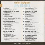 Sarah Vaughan - Jazz Masters (CD, Comp, RM)