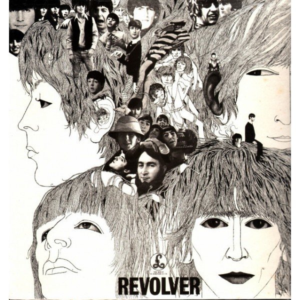 The Beatles - Revolver (LP, Album, RE)