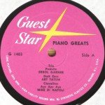 Errol Garner* and Art Tatum / Mike Di Napoli - Piano Greats (LP, Album, Comp, Mono)