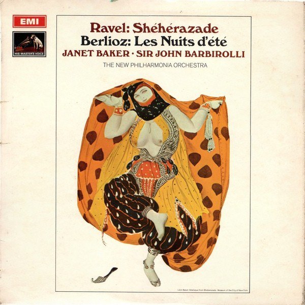 Ravel*, Berlioz* - Janet Baker, Sir John Barbirolli, The New Philharmonia Orchestra* - ShÃ©hÃ©razade / Les Nuits D'Ã©tÃ© (LP, RP)