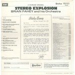 Brian Fahey And His Orchestra - Stereo Explosion (LP)