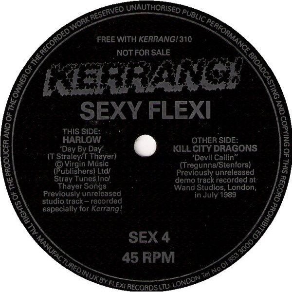 Harlow (3) / Kill City Dragons - Sexy Flexi (Flexi, 7