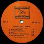 Meade Lux Lewis* - Barrel House Piano (LP, Album, RE, Ele)