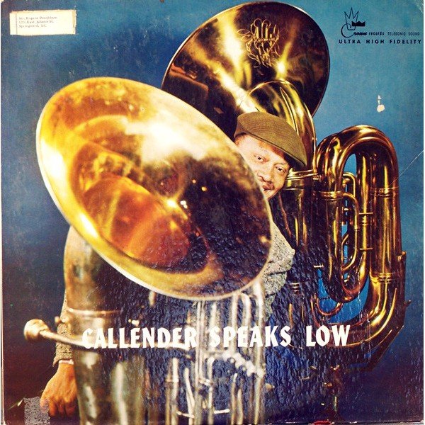 Red Callender - Callender Speaks Low (LP, Album)