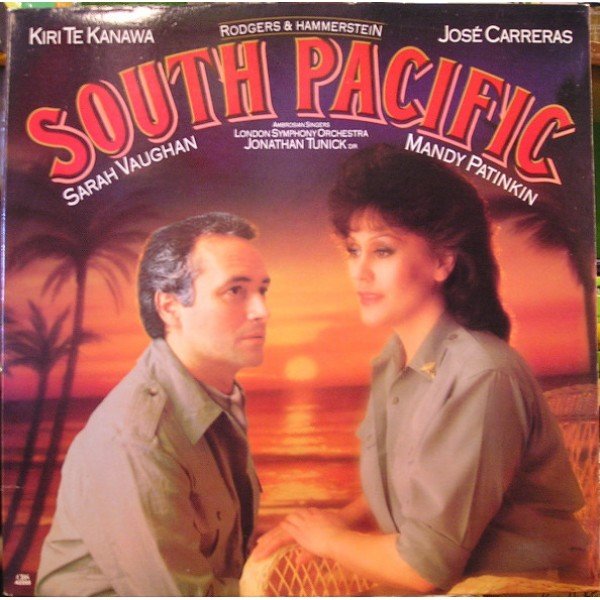 Kiri Te Kanawa / JosÃ© Carreras / Sarah Vaughan / Mandy Patinkin - South Pacific (LP)