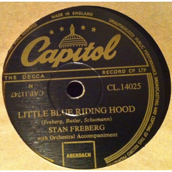 Stan Freberg - Little Blue Riding Hood / St. George And The Dragonet (Shellac, 10