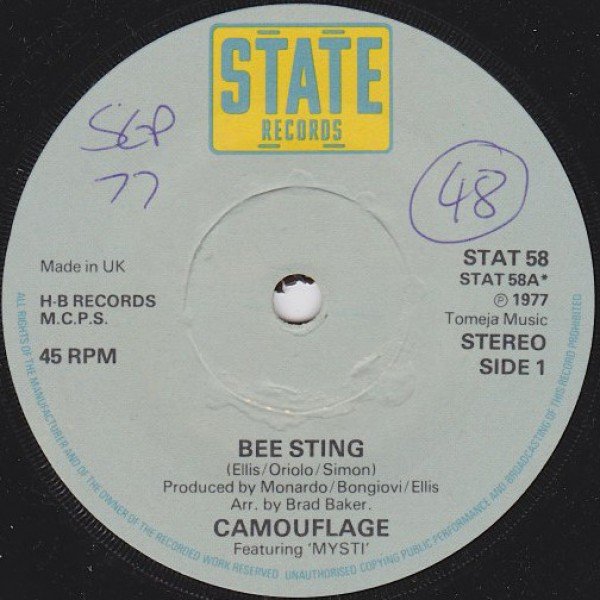 Camouflage (5) - Bee Sting (7