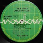 Nick Lowe - Labour Of Lust (LP, Album)