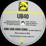 UB40 - Our Own Song (12