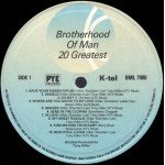 Brotherhood Of Man - Twenty Greatest (LP, Comp)