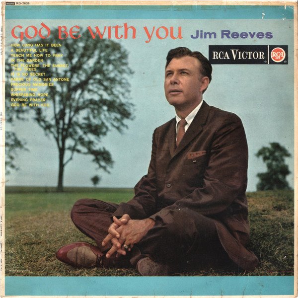 Jim Reeves - God Be With You (LP, Album, Mono)