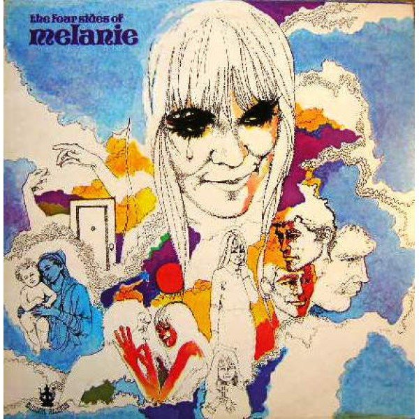 Melanie (2) - Four Sides Of Melanie (2xLP, Comp)