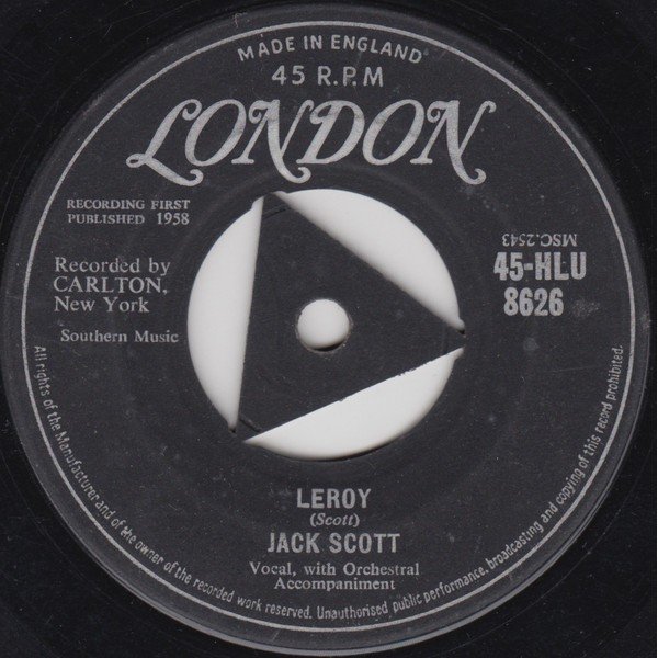 Jack Scott - My True Love / Leroy (7