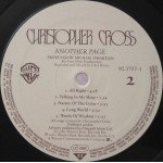 Christopher Cross - Another Page (LP, Album)