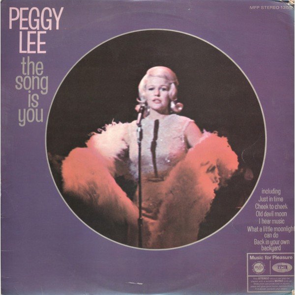 Peggy Lee - The Song Is You (LP, Album, RE)