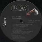 John Denver - One World (LP, Album)