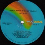 The Who - Meaty Beaty Big And Bouncy (LP, Comp, RE)
