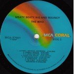 The Who - Meaty Beaty Big And Bouncy (LP, Comp, RE)