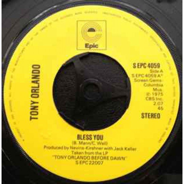 Tony Orlando - Bless You (7