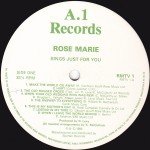Rose Marie (3) - Sings Just For You (LP, Album)