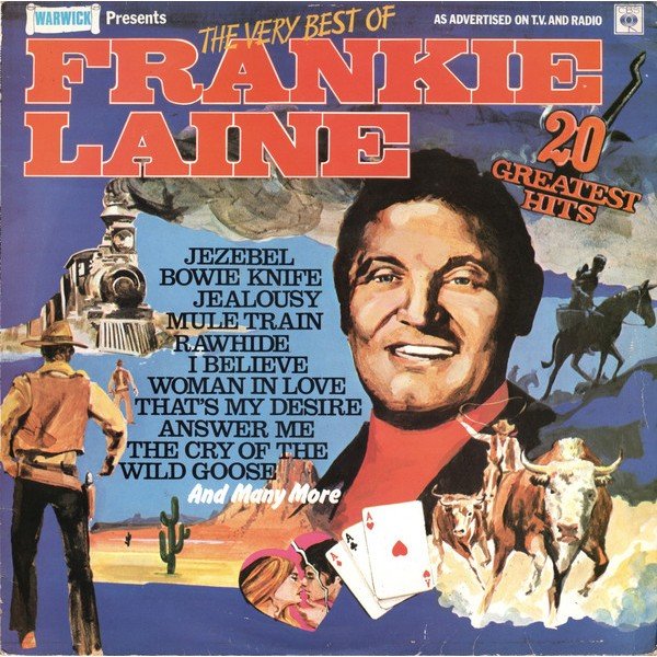 Frankie Laine - The Very Best Of Frankie Laine (LP, Comp)