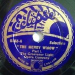 The Grosvenor Light Opera Company - The Merry Widow (Shellac, 8