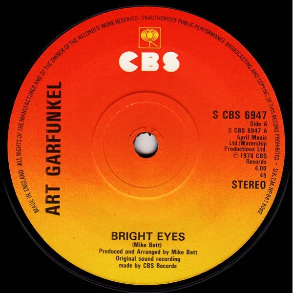 Art Garfunkel - Bright Eyes (7