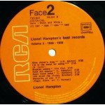 Lionel Hampton - Lionel Hampton's Best Records (1938-1939) (LP, Comp)