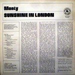 Monty* - Sunshine In London (LP, Album)