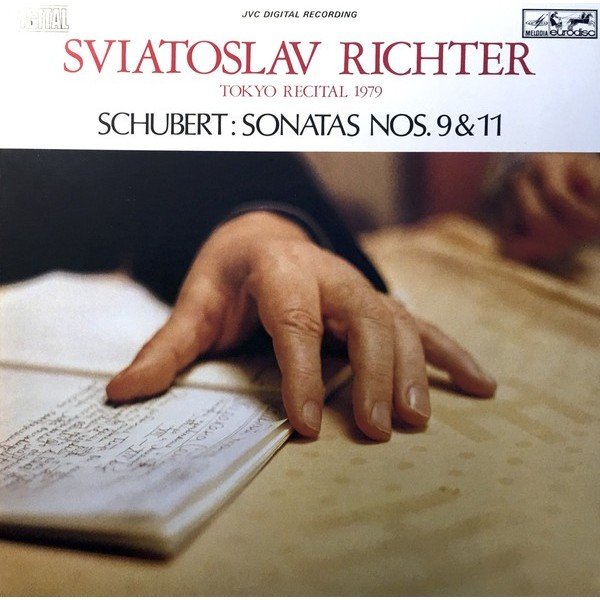 Schubert*, Sviatoslav Richter - Sonatas Nos. 9 & 11 - Tokyo Recital 1979 (LP)