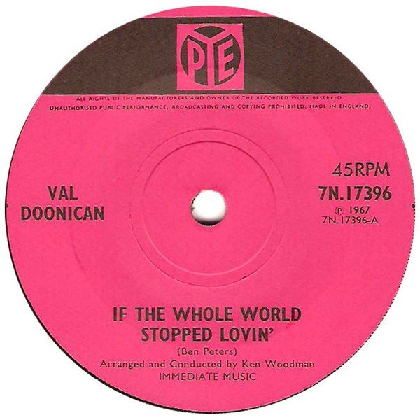 Val Doonican - If The Whole World Stopped Lovin' (7