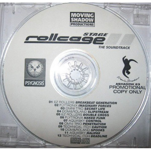 Various - Rollcage Stage II The Soundtrack (CD, Promo)