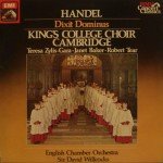 Handel* / King's College Choir Cambridge* / Teresa Å»ylis-Gara / Janet Baker / Robert Tear / English Chamber Orchestra / Sir David Willcocks* - Dixit Dominus (LP, Album, RE)