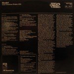 Handel* / King's College Choir Cambridge* / Teresa Å»ylis-Gara / Janet Baker / Robert Tear / English Chamber Orchestra / Sir David Willcocks* - Dixit Dominus (LP, Album, RE)