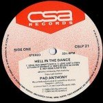 Pad Anthony & Frankie Jones (2) - Hell In The Dance (LP, Album)