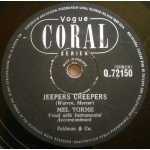 Mel TormÃ© - Mountain Greenery / Jeepers Creepers (Shellac, 10
