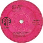 The Sunday Palladium Songsters With The Square Pegs (2) - I Wanna Go Home / Doot, Doot, Doo, Doo (7